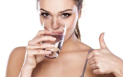 Mit Wasser abnehmen